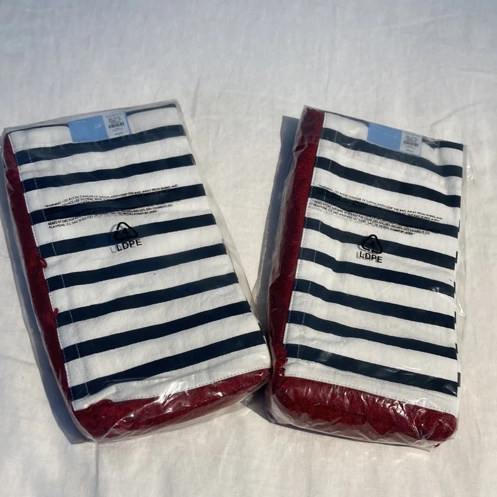 NWT Talbots (8)napkins shells nautical themed